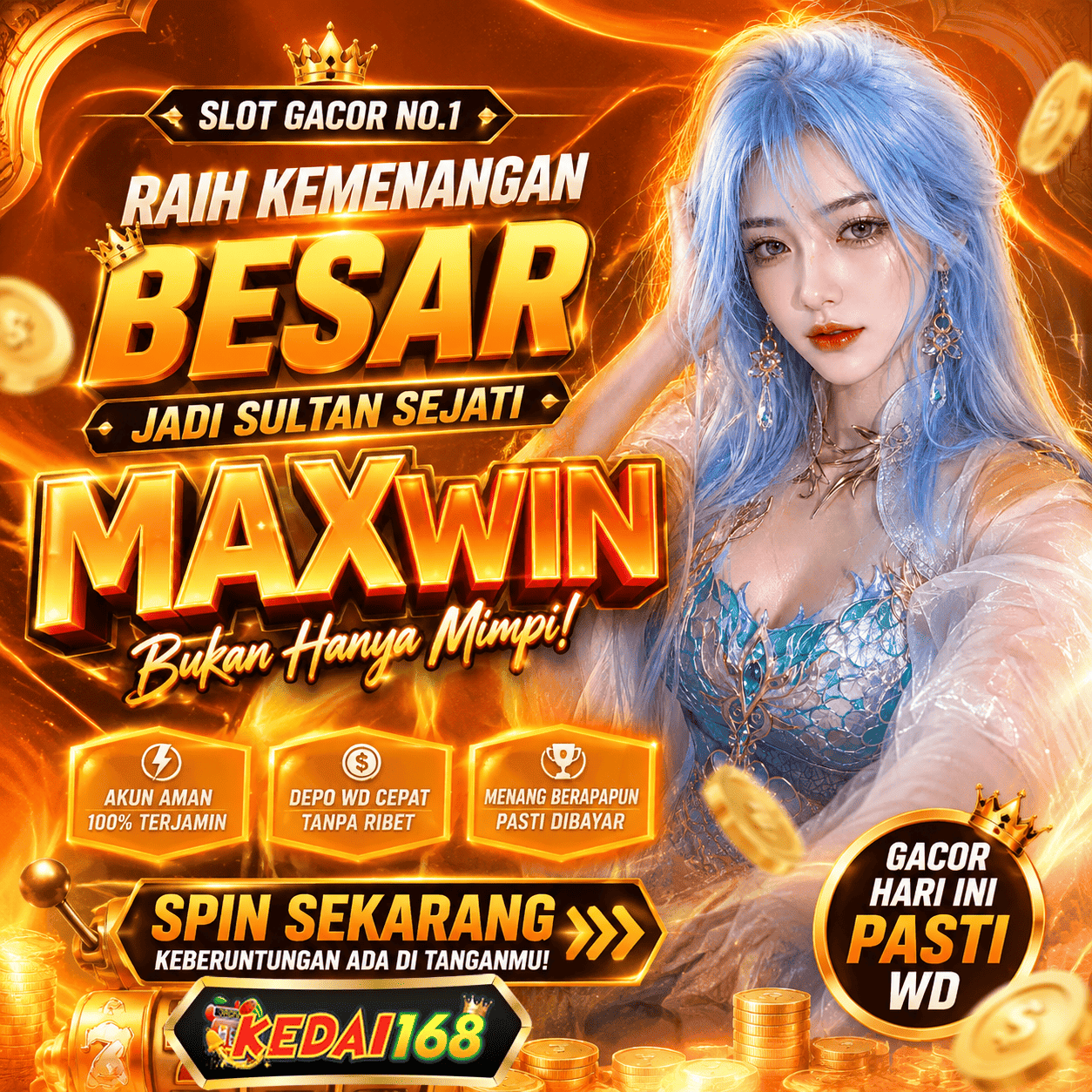 KEDAI168 ✦ Link Cantik Situs Game Slot777 Tergokil Malam Ini